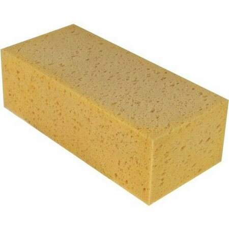 UNGER Sponge, Cellulose, Foam, YW, 10PK UNGSP010